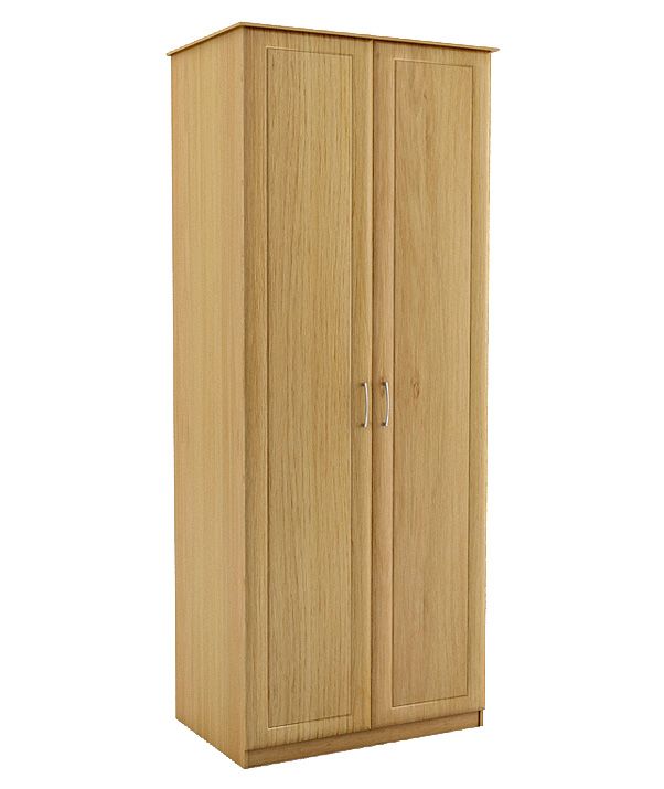 Double Wardrobe Oak Effect (W)800mm