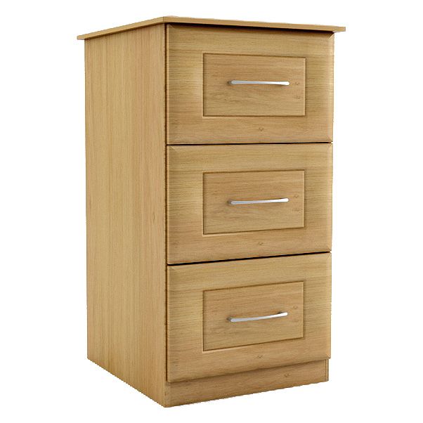 Drawer Chest Oak Effect (W)350mm