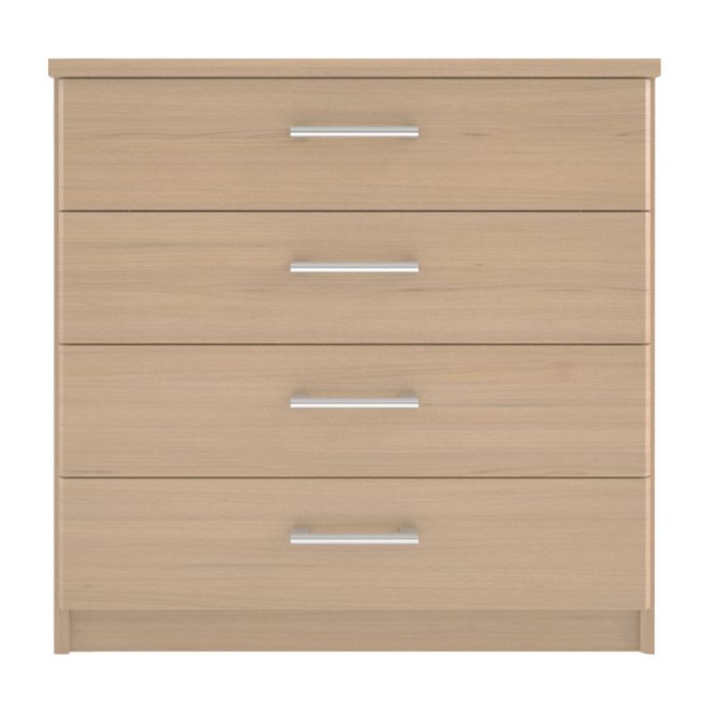 Unbranded Elsey Top 4 Drawer Chest Ferarra Oak Effect