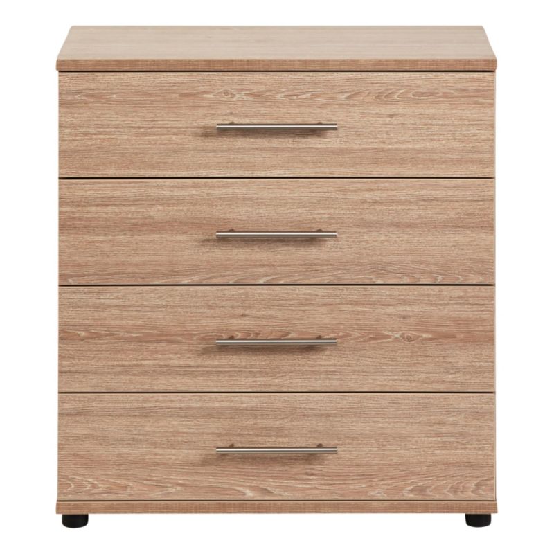 Unbranded Vermont 4 Drawer Chest Modern Oak Effect