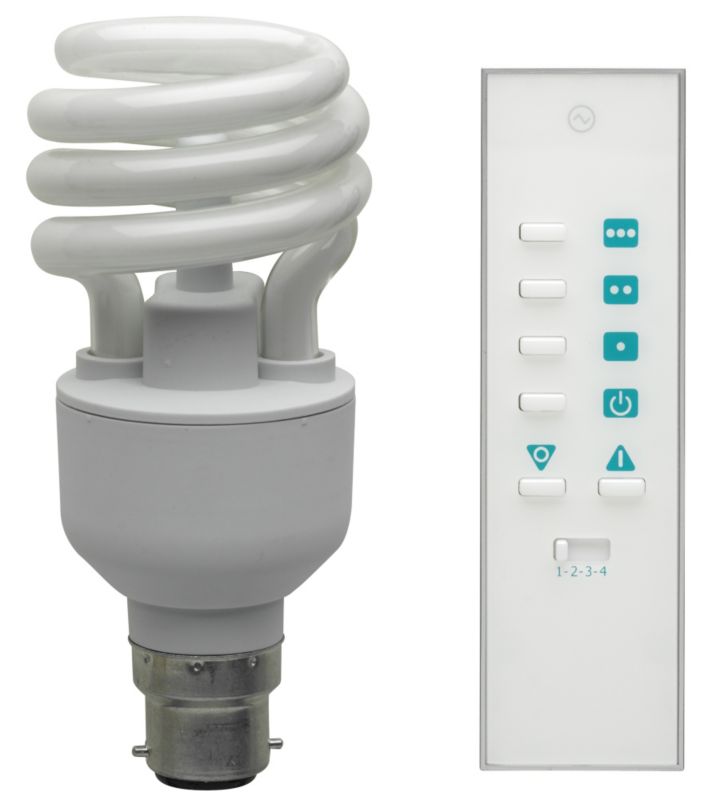 Dimmable CFL Lamp 20W BC 3 Pk