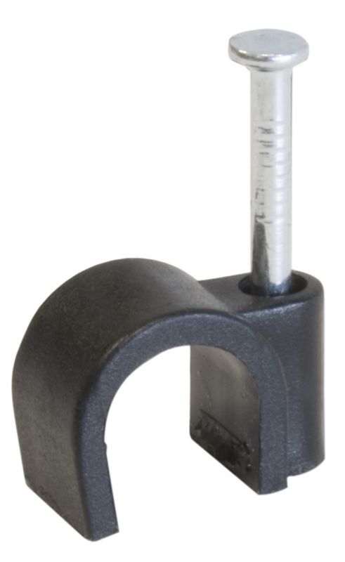 Corelectric Cable Clip Round Box of 100