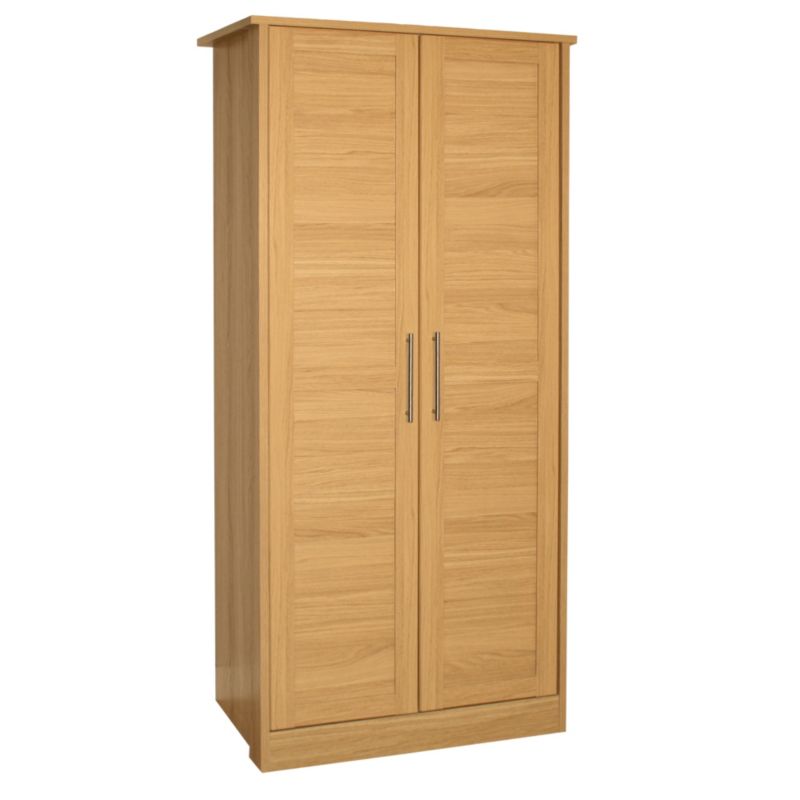 Amber 2 Door Wardrobe Oak Effect