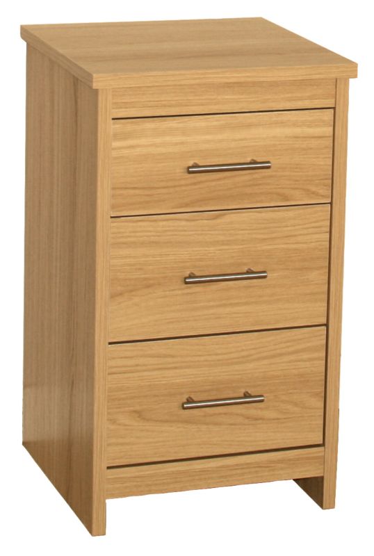 Amber Oak Effect 3 Drawer Chest