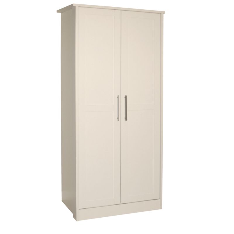 Amber 2 Door Wardrobe White