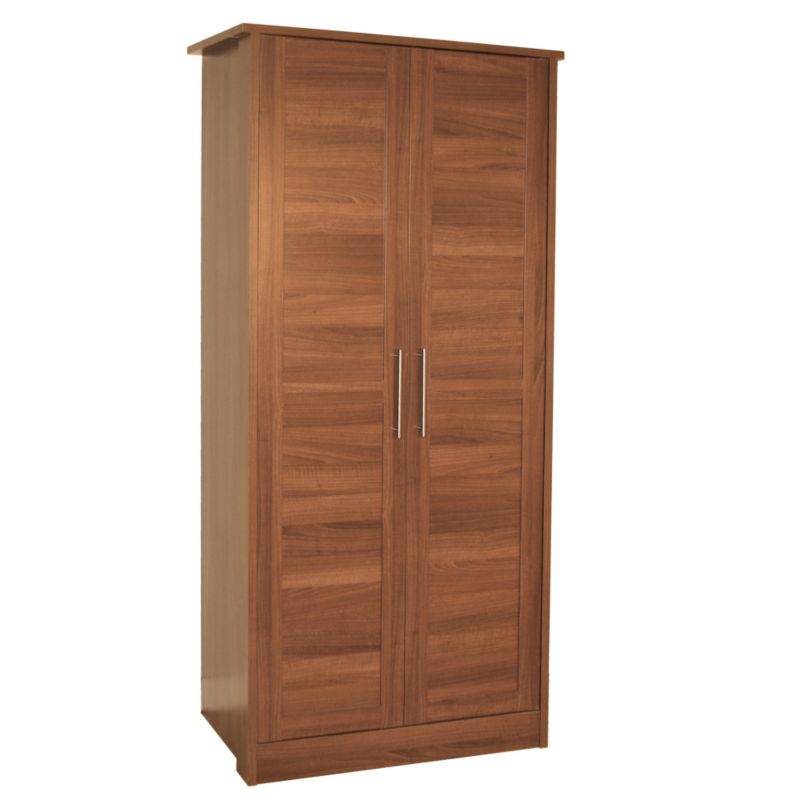 Amber 2 Door Wardrobe Walnut Effect