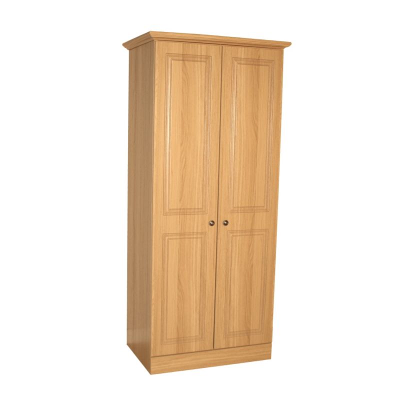 Romany 2 Door Wardrobe Oak Effect