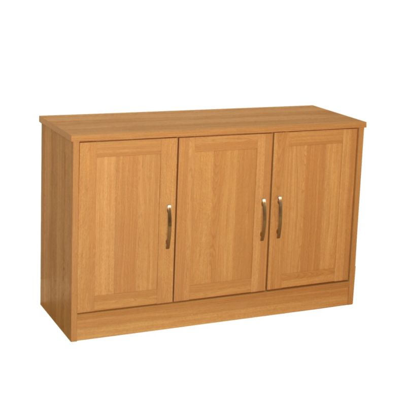 Viva 3 Door Sideboard Olive Oak Effect