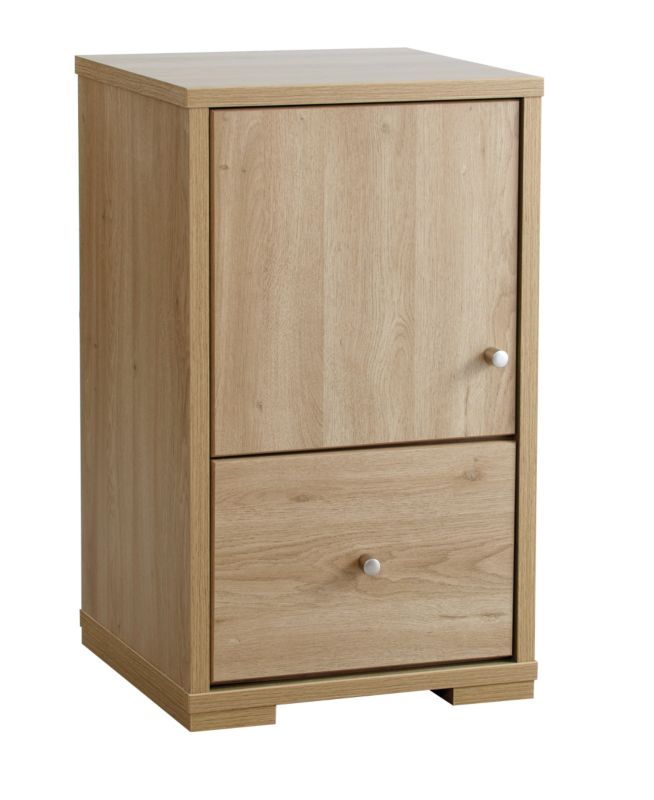 Roxbury Oak Effect 1 Left Hand Door Sideboard