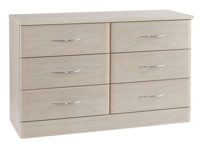 Lima 6 Drawer Chest Elm Effect