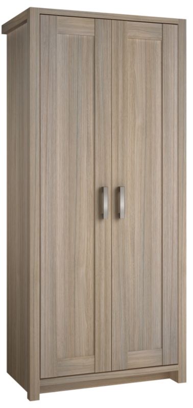 Unbranded Elise 2 Door Wardrobe Oak Effect