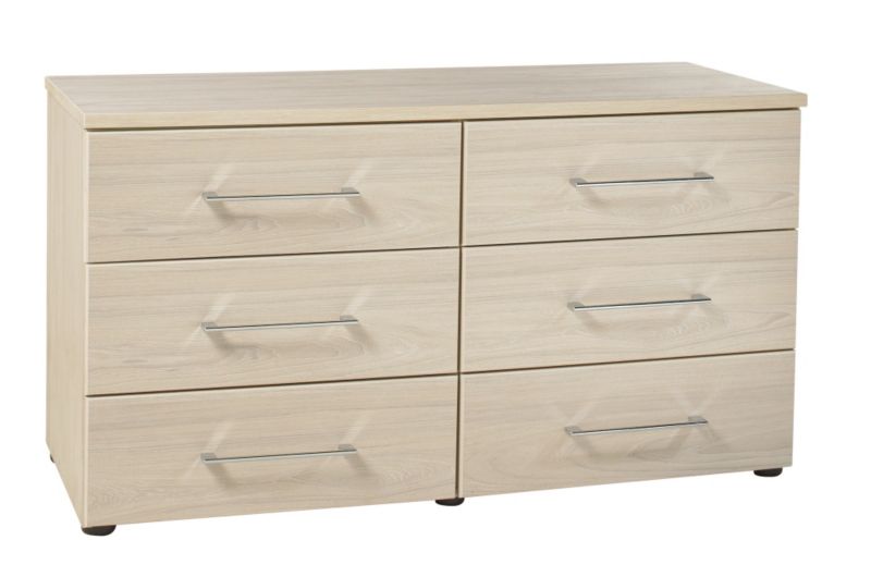 Urbino Swiss Elm Effect 6 Drawer Chest