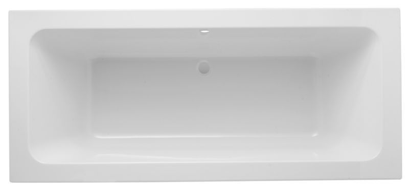 BandQ Select Uplift and Unwind Bath White (L)1700 x (W)750mm