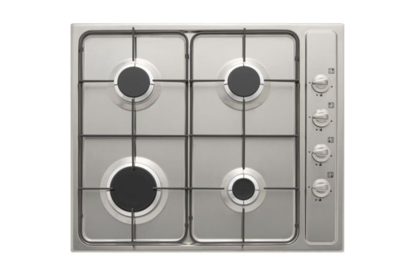 Four Burner Gas Hob With Flame Failure Device 60cm HG600WHFFD White