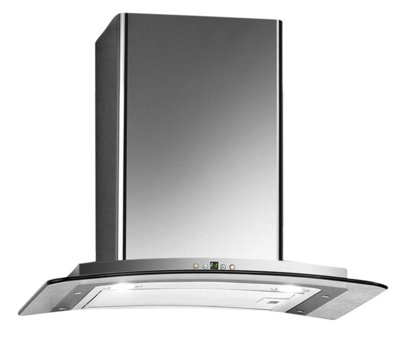 Unbranded Remote Control Chimney Hood Stainless Steel HDG64SS