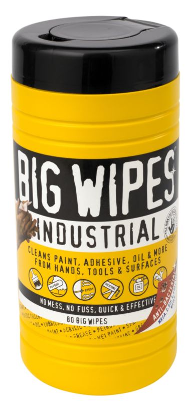 Big Wipes Industrial Pack of 80 Wipes