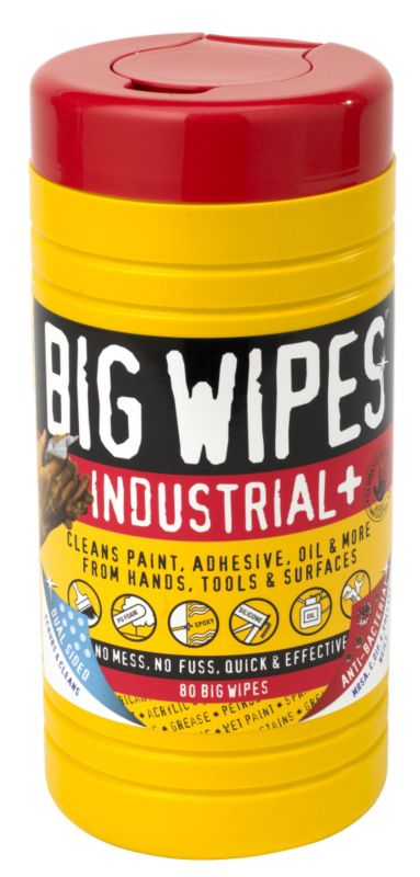 Big Wipes Industrial Plus Pack of 80 Wipes