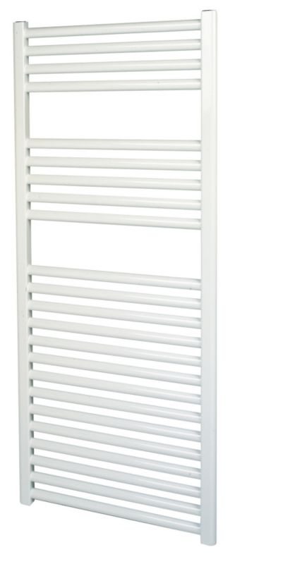 Flat White Towel Radiator 500 x 1100mm