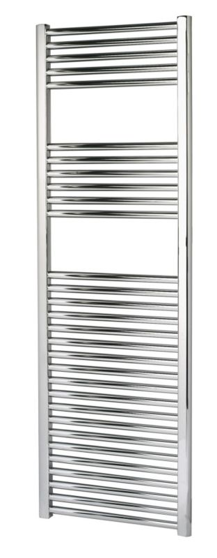 Flat Chrome Towel Radiator 1500 x 500mm