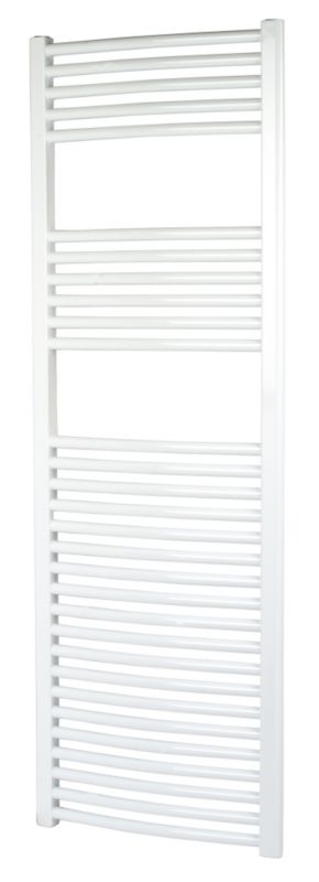 Curved White Towel Radiator 1500 x 500mm