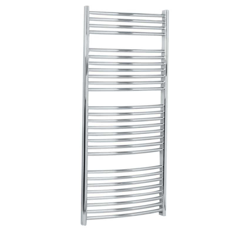 BandQ Curved Decorative Towel Warmer 1767 BTU