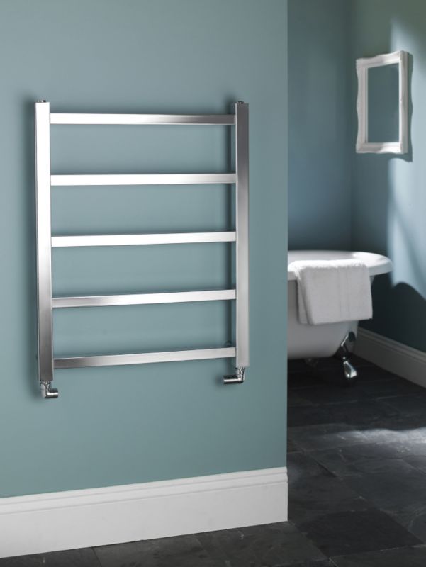 Belinda Chrome Designer Towel Radiator 700