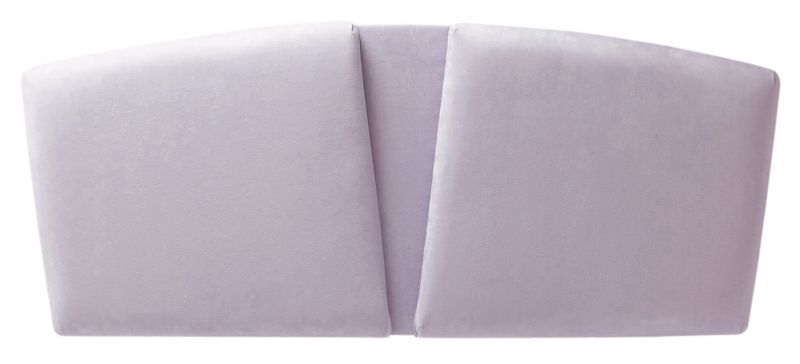 Harmony Double Suede Headboard Mauve