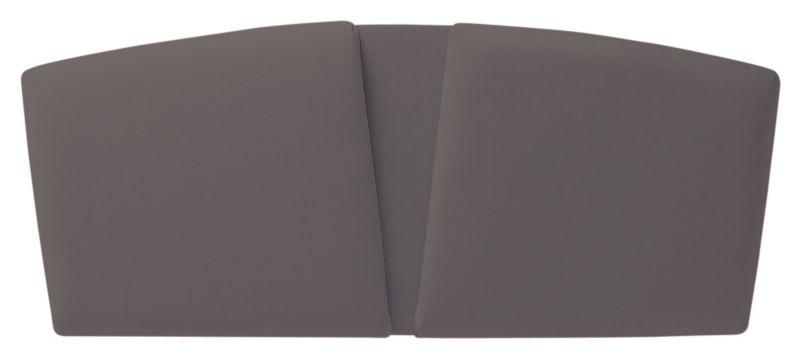 Harmony Double Suede Headboard Chocolate