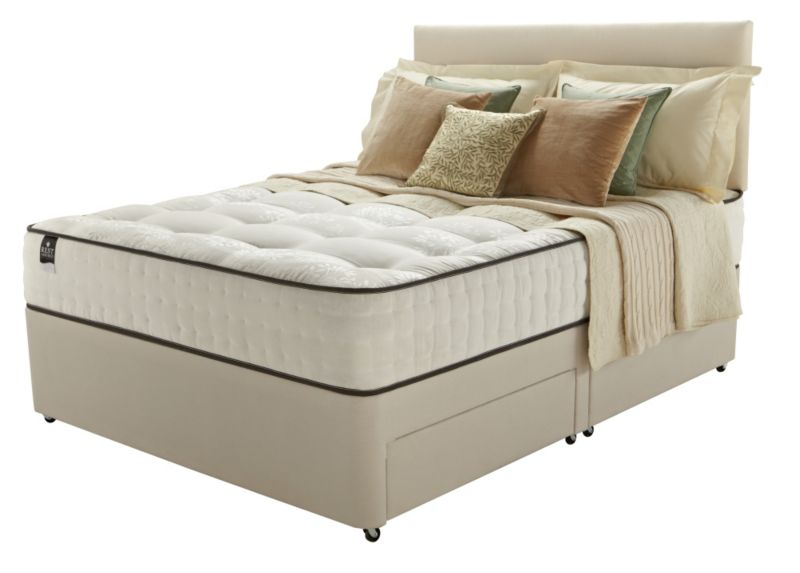 Rest Assured Tufted Mattress and Divan Set, Double