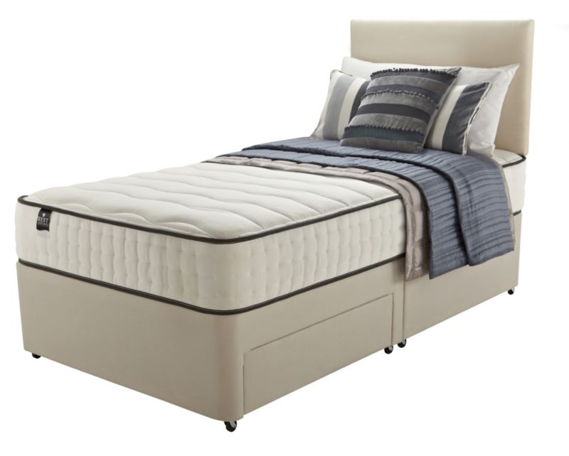 Rest Assured Memory Mattress and Divan Set, Single