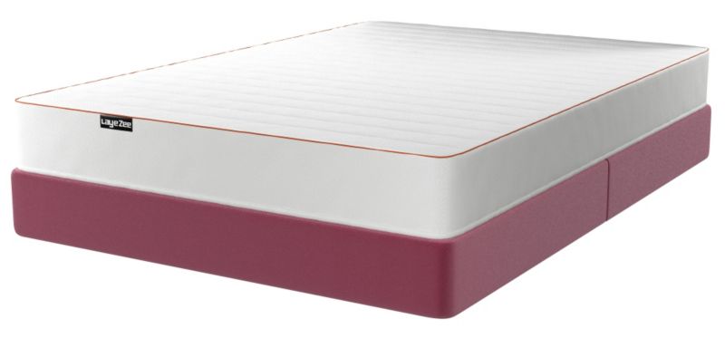 Pink Divan Base, Small Double