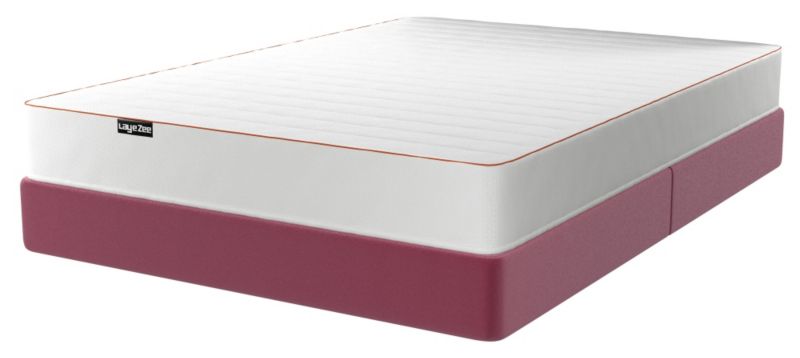 Layezee Pink Divan Base, Kingsize