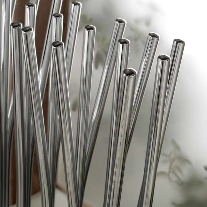 Alternative image for Bamboo Ultra Modern Designer Radiator (27 Pipes) Chrome Plated