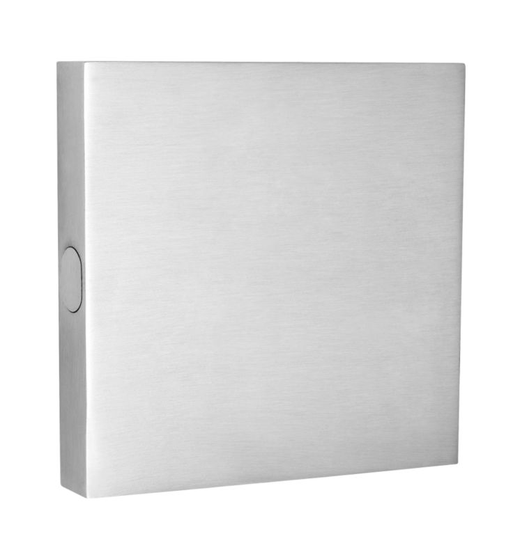 Domino Wall Mounted Designer Radiator Tile Aluminium Satin Finish