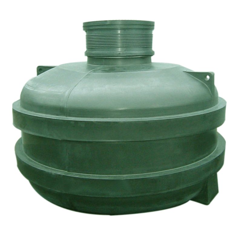 H2O GROUP Rainwater Saving Argonaut 1100 Litre Underground Tank Green