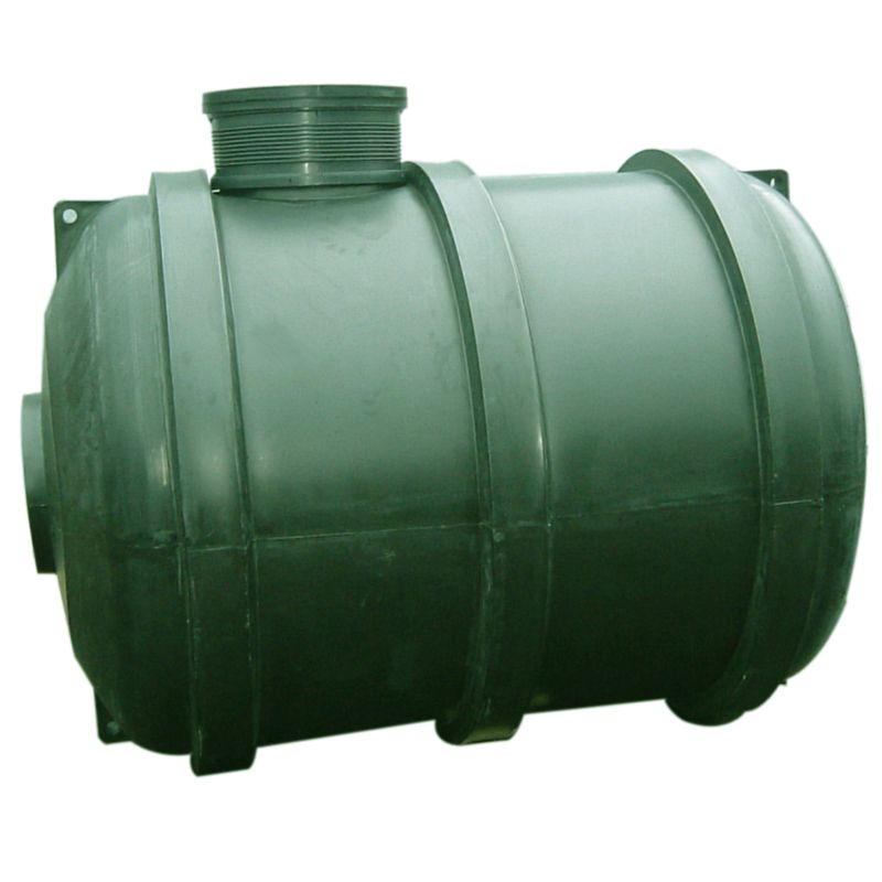 H2O GROUP Rainwater Saving Argonaut 2800 Litre Horizontal Underground Tank Green