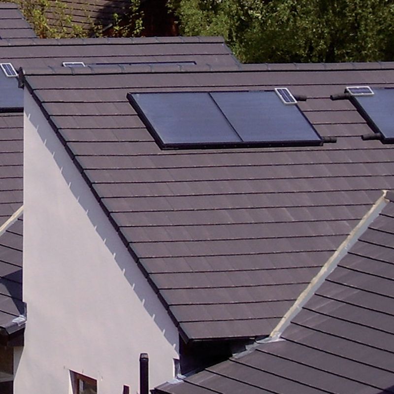 Solartwin Water Heating Solar Panel Kit 1000 Black Uninstalled