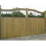 Save on this Hythe Railing Topper Courtyard Gate (H)1.8m x (W)3.6m