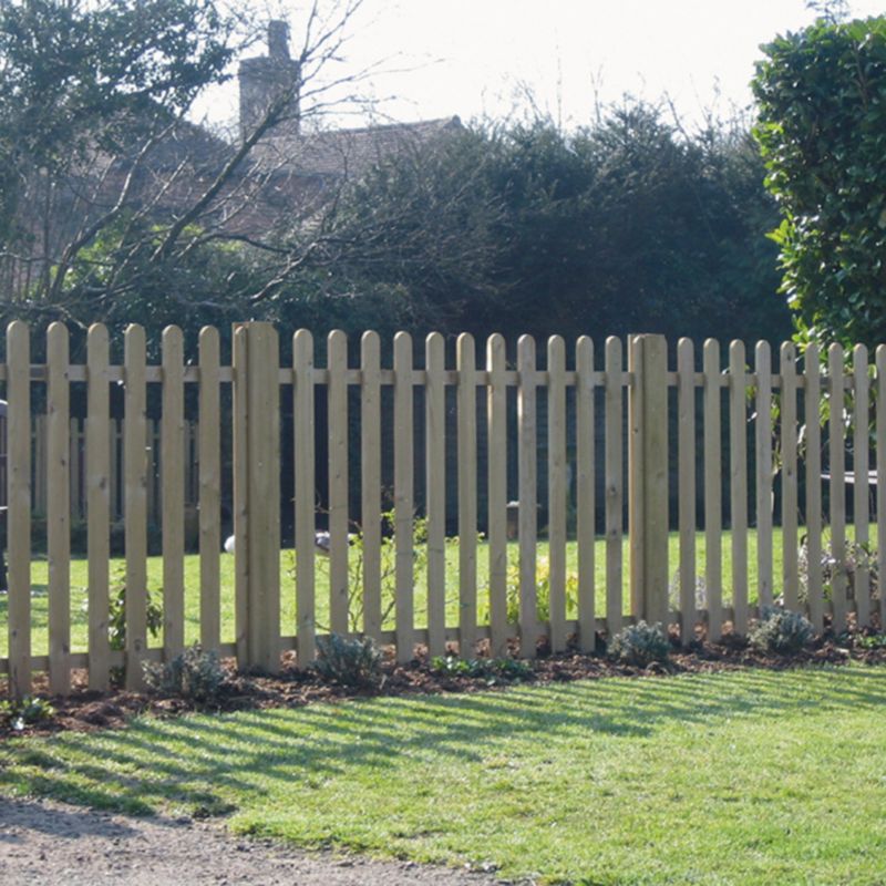 Palisade Fence Set 5 x H10m Panels 6 x H15m Posts
