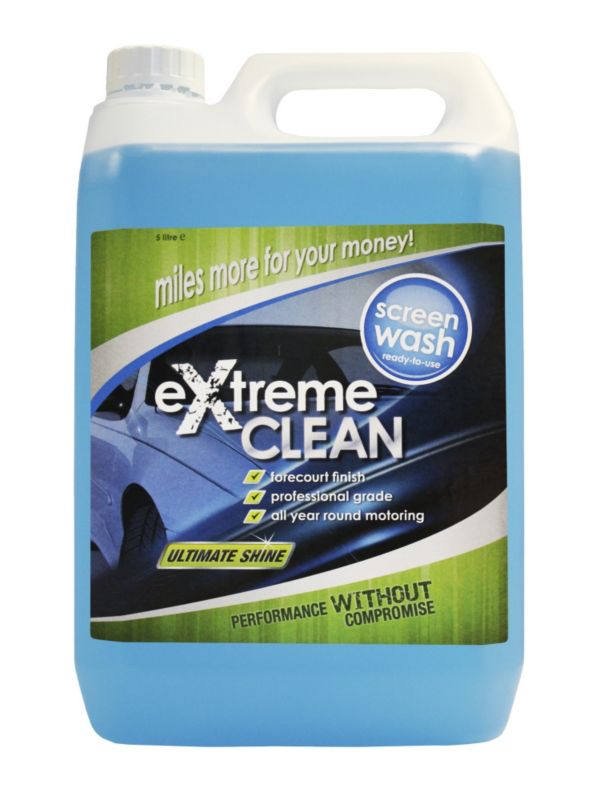 Extreme Clean Winter Ready To Use Screen Wash 5L