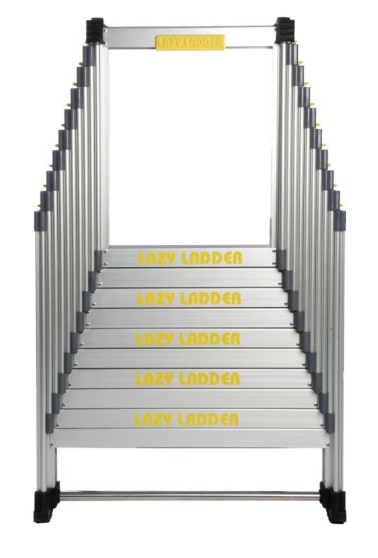 Lazy Ladder Aluminium Extending Ladder H32m