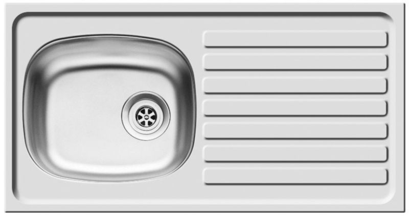 British Inset Series Bowl and Drainer