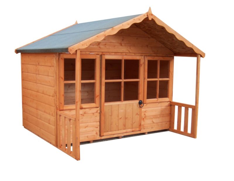 Shire Pixie Wooden Playhouse - Home Delivered