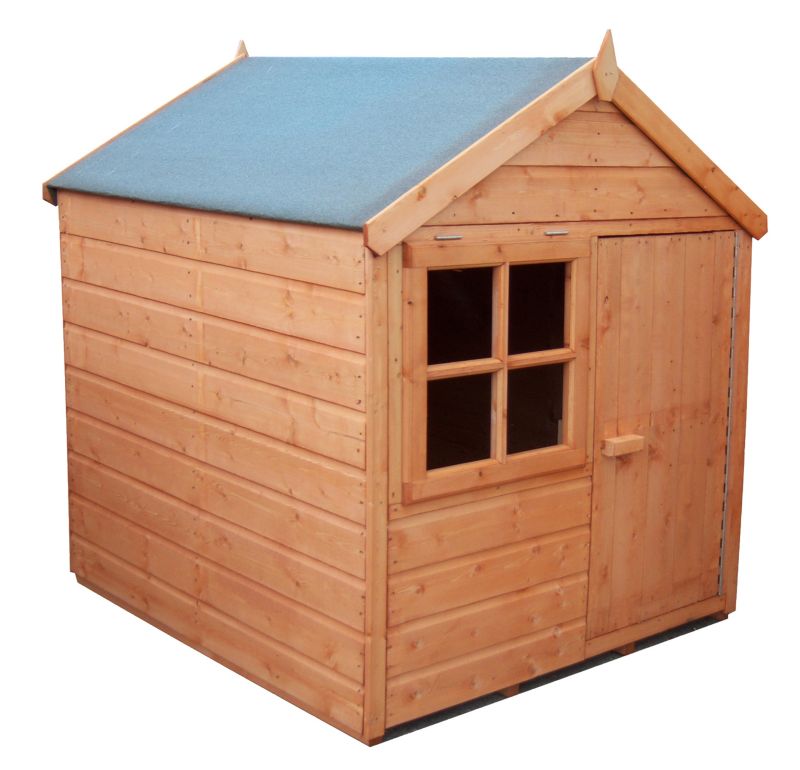 4x4 Playhut Shiplap Wooden Playhouse - Home