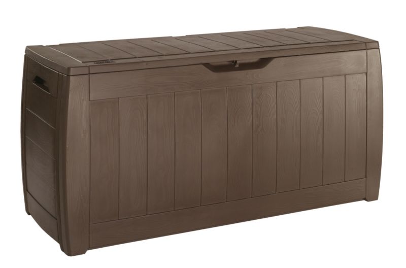 Blooma Brown Plastic Garden Storage Box