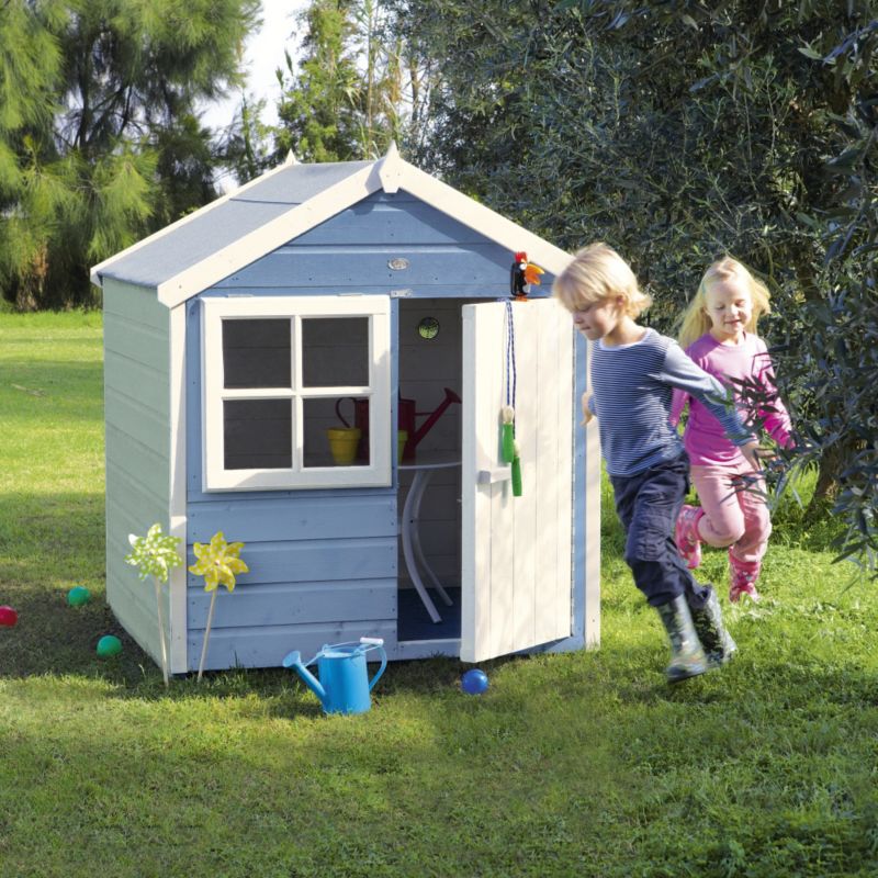 Unbranded 4x4 Playhut Shiplap Wooden Playhouse with