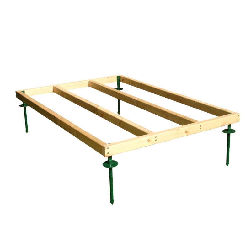 ... continue shopping at b q pressure treated wooden base for 6x4 sheds