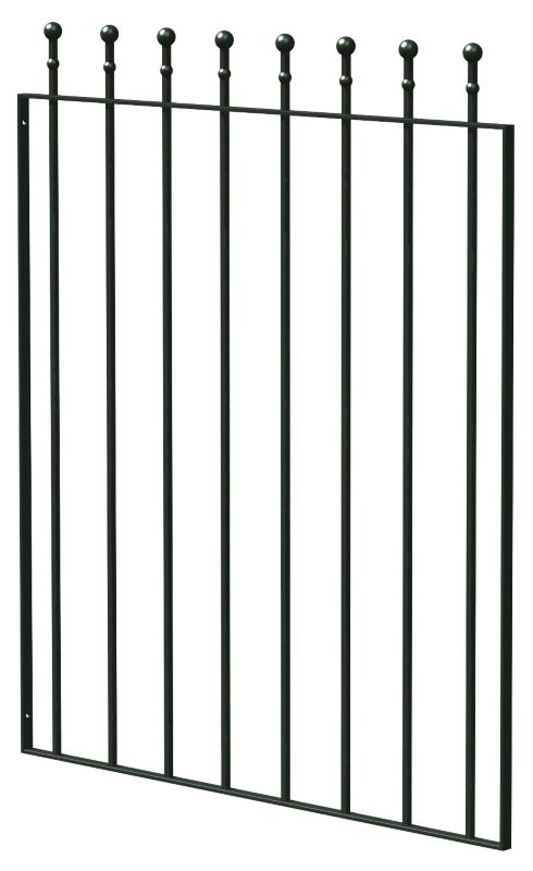 Alternative image for Blooma Ball Top Metal Gate (H)0.90m x (W)0.77m