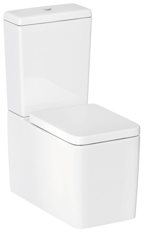 Cooke amp Lewis Lana Close Coupled Toilet with Soft Close Seat
