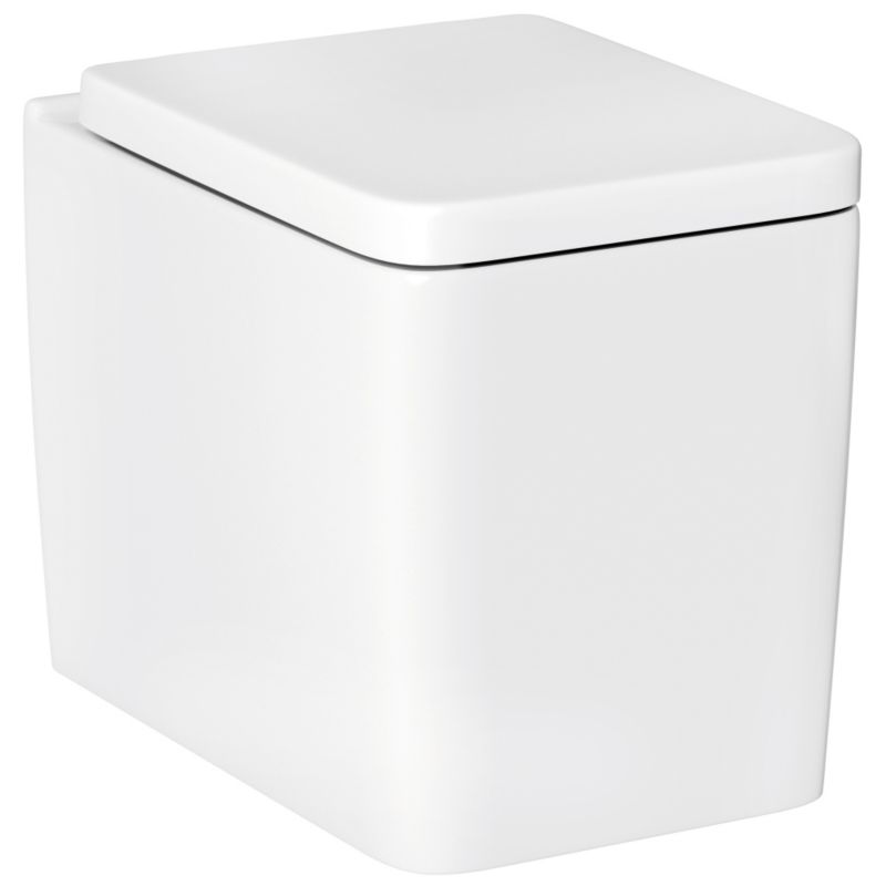 Cooke amp Lewis Lana Back to Wall Toilet with Soft Close Seat